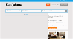Desktop Screenshot of kostjakarta.net