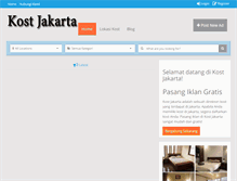 Tablet Screenshot of kostjakarta.net